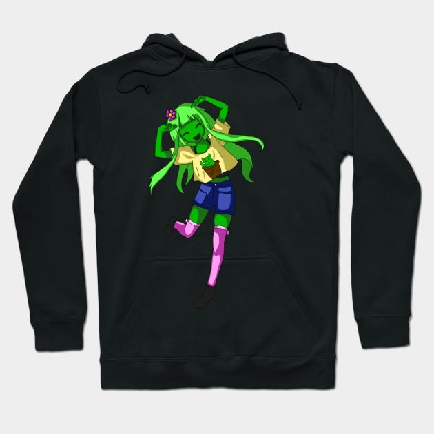 Cactus-Chan Hoodie by CactusMonsters